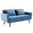 Jadier 66" Upholstered Loveseat Square Sofa-1237332765-1230110786