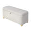 Banc de rangement en velours-1344054026