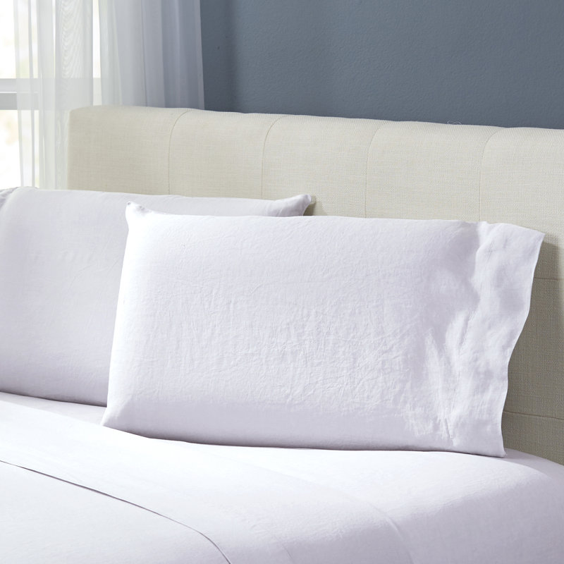 Frazier 100% Linen - Set of 2, Eggshell White