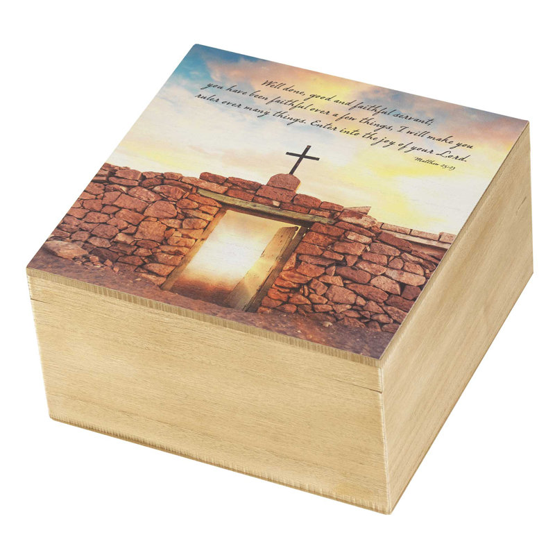 Manufactured Wood Memory Box