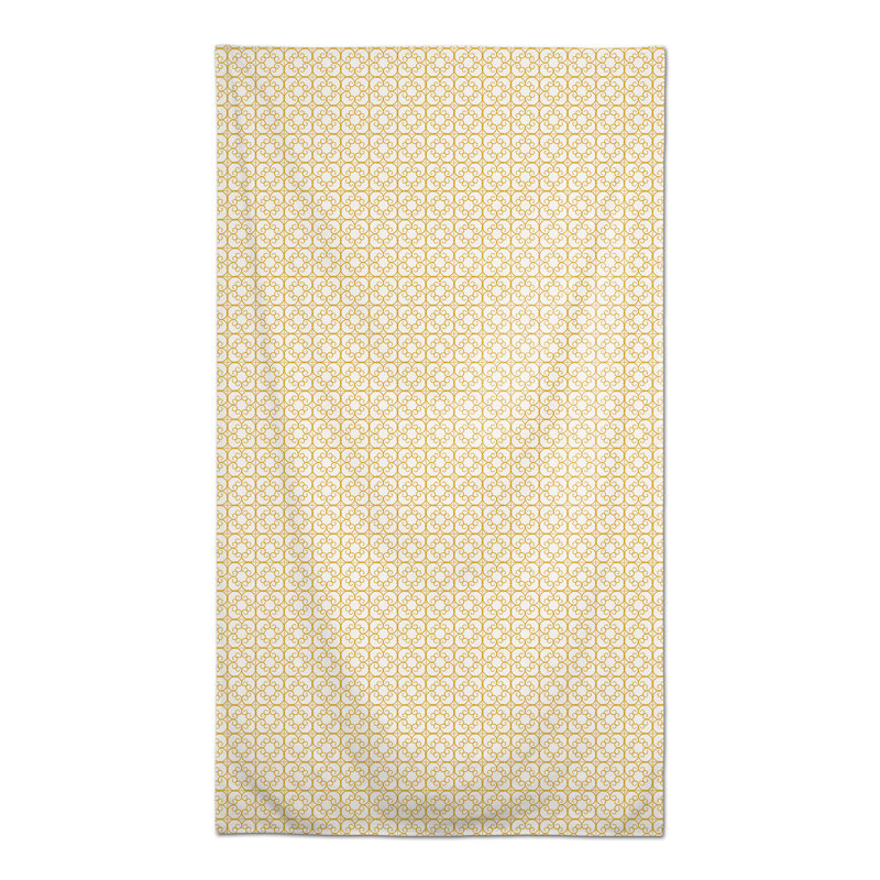 Nappe géométrique, Jaune
