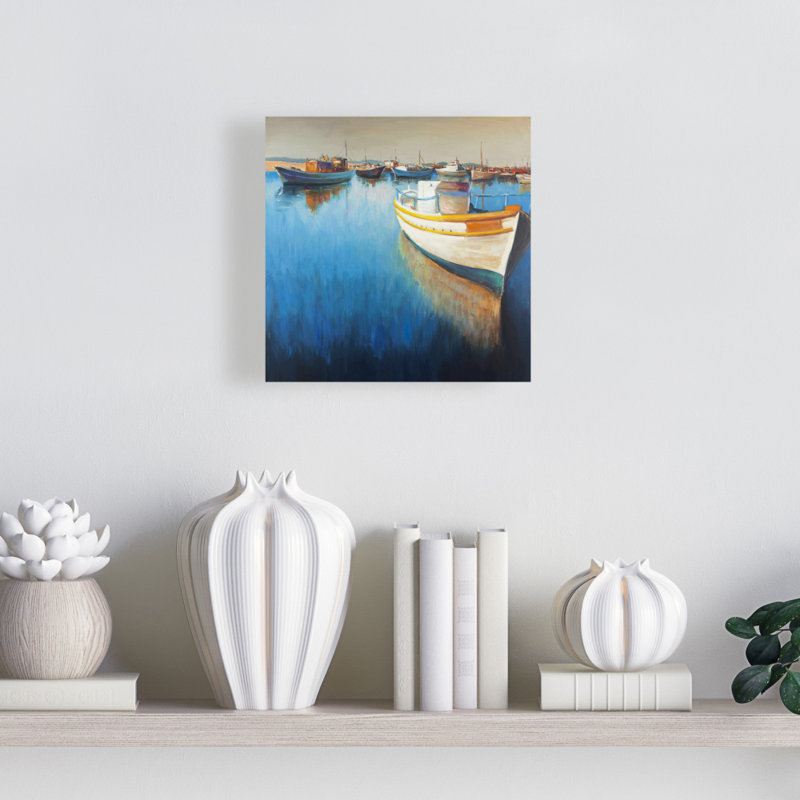 Bateaux de pêche à la marina