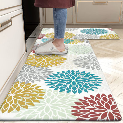 Tapis de cuisine anti-fatigue 2 pièces