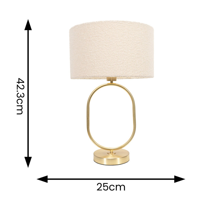 Alechandre Metal Table Lamp, Yes