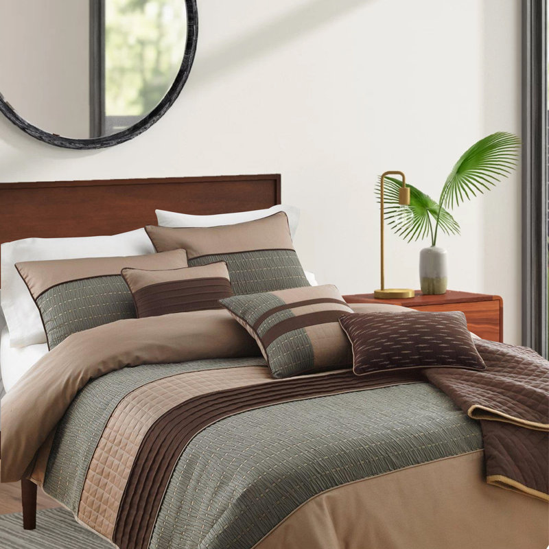  Comforter Set, King Comforter + 6 Additional Pieces