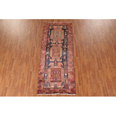 Tribal Geometric Traditional Runner Rug 3x9