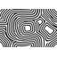 Papier peint sur fond blanc avec carte topographique amovible-773100376-773100357