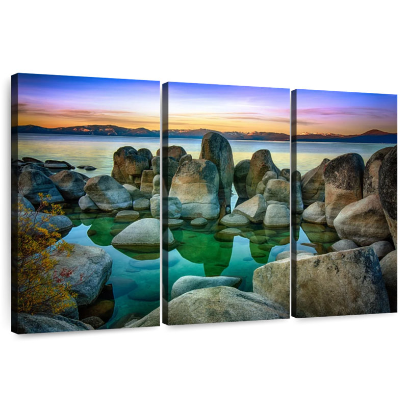 Alvord Rocks At Lake Tahoe, H 20 po x l 33 po