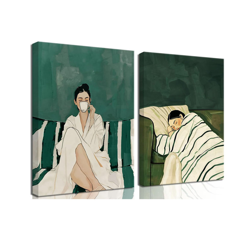 2 Piece Wrapped Canvas Print