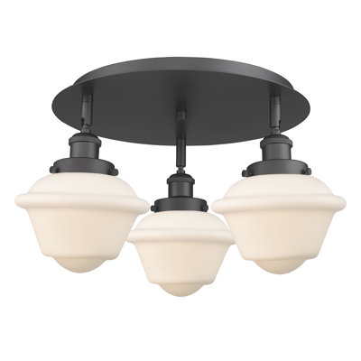 Grourke Glass Flush Mount