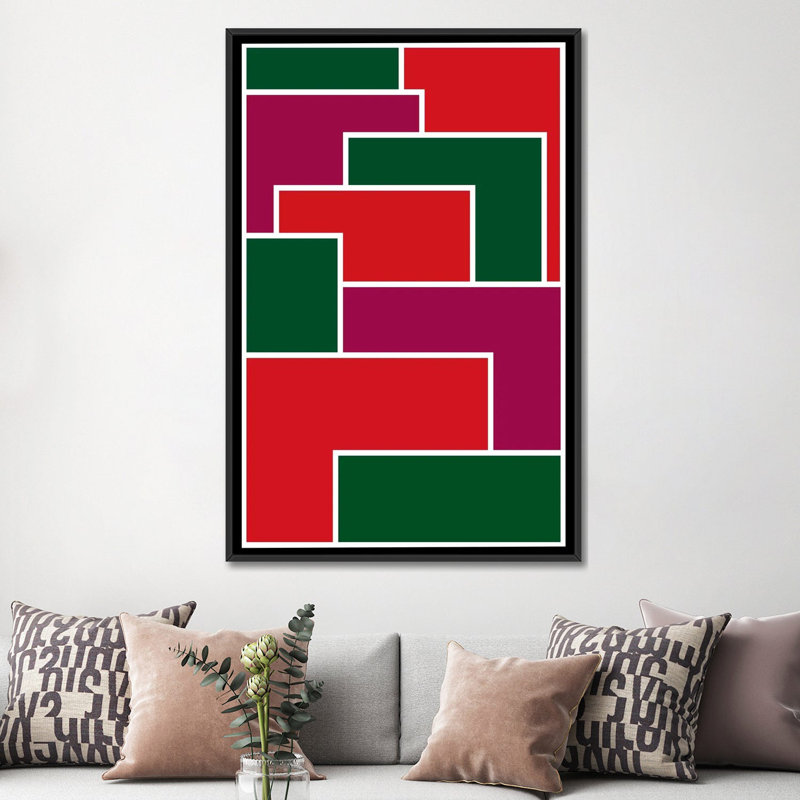 Albree Modern Made to Fit II, impression sur toile, H 18 po x l 12 po x P 1,5 po, Toile tendue, Pas de tapis