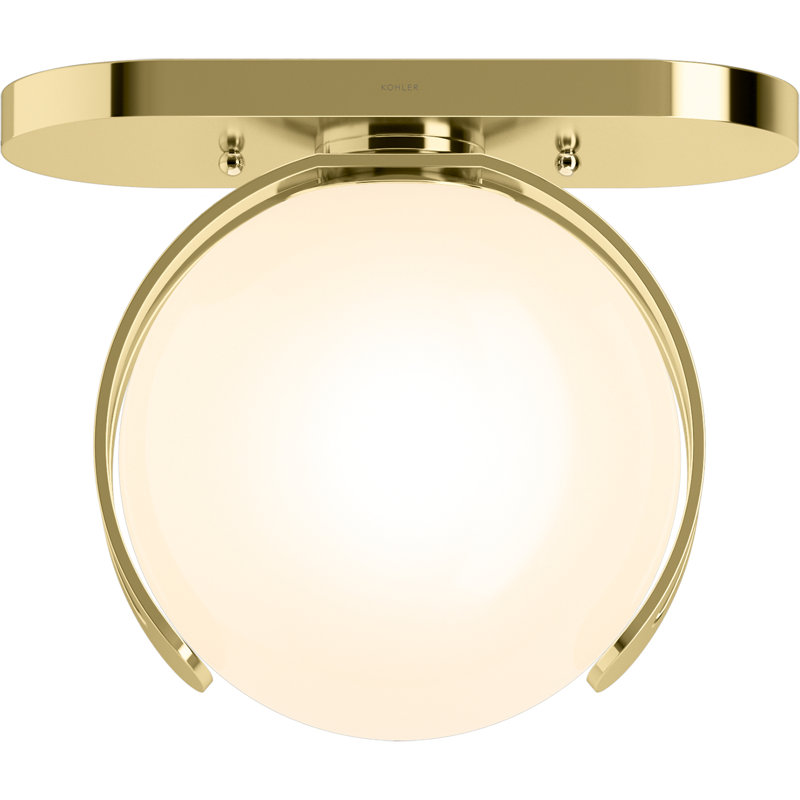 Kraga™ 1 - Light Flush Mount, Polished Brass