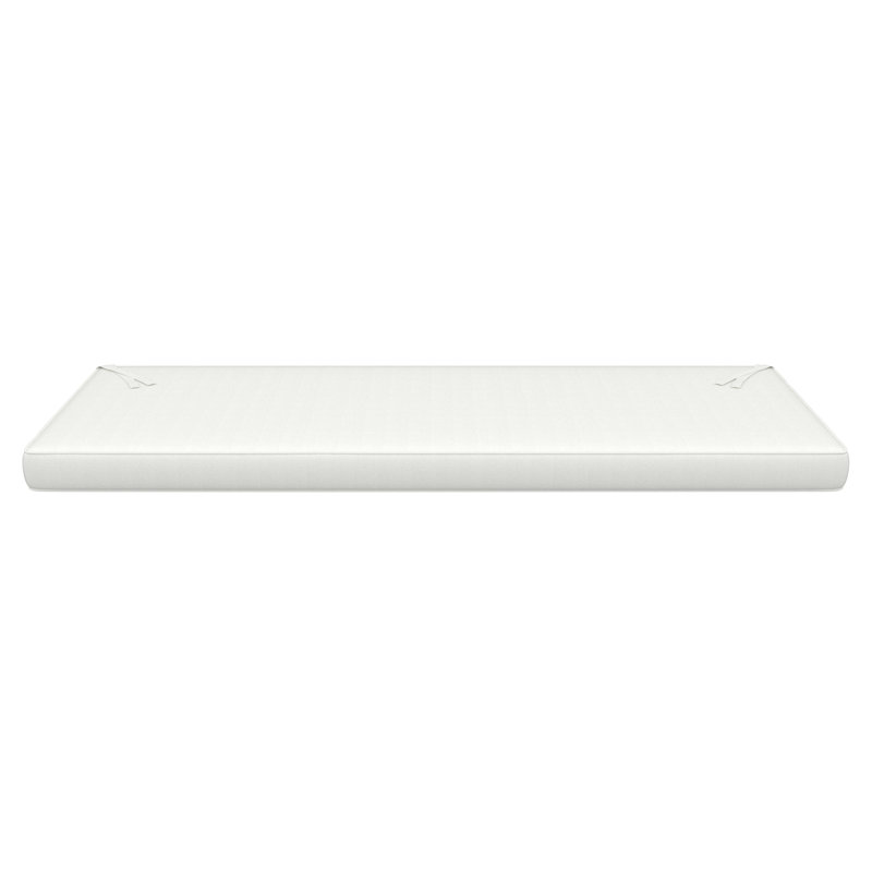 Sunbrella® Outdoor Bench Seat Cushion, Canvas Natural, 48" W x 18" D