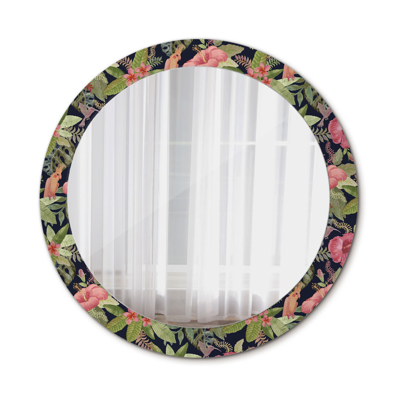 Huldar Glass Flat Wall Mirror