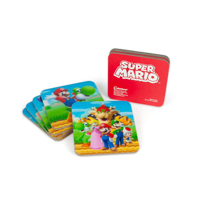 Square 4 Piece Coaster Set