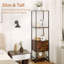 160cm H x 45cm W Metal Bookcase-406977539