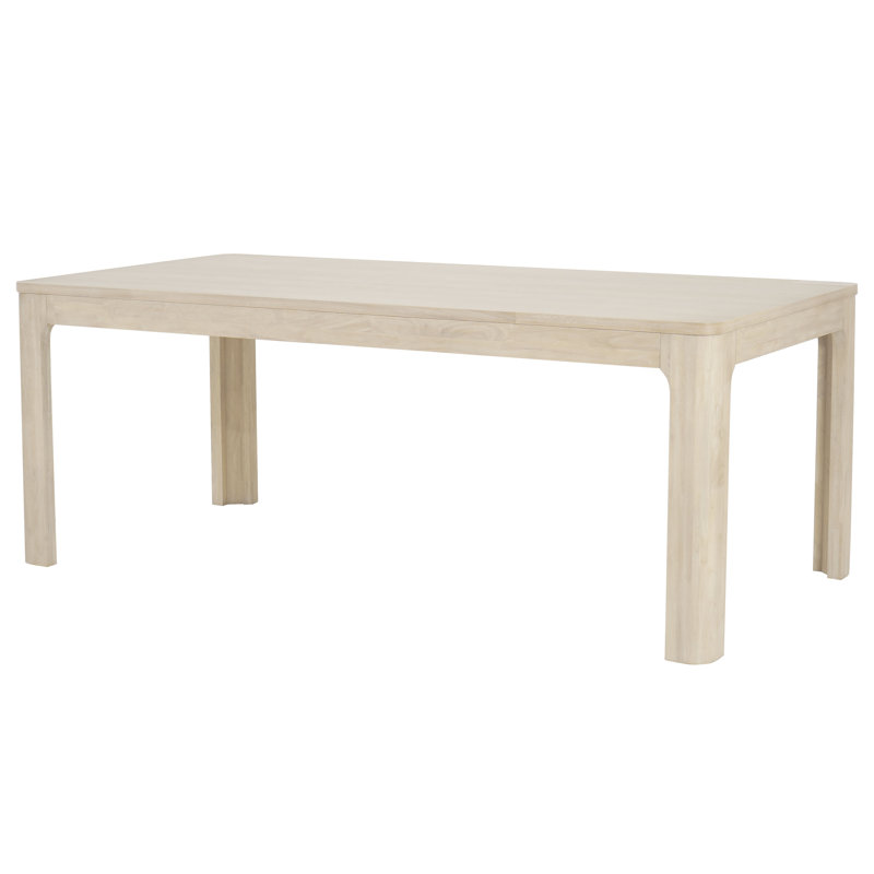 Trev Dining Set With Upholstered Chairs, Weathered Sand, Beige