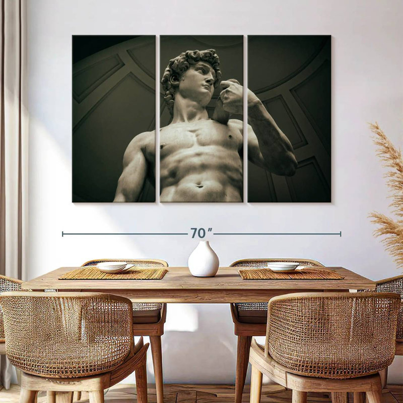 Leisha Michaelangelo, David à Florence I, H 42 po x l 65 po