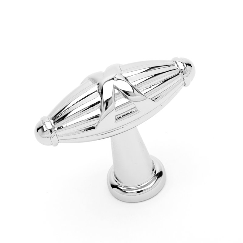 CK Series 1 11/16" Length Bar Knob, Small, Polished Nickel