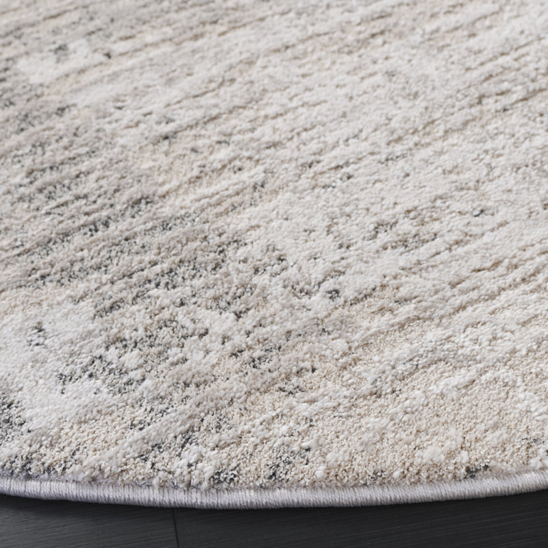 Northport 410 Performance Abstract Rug, Round 6'7"