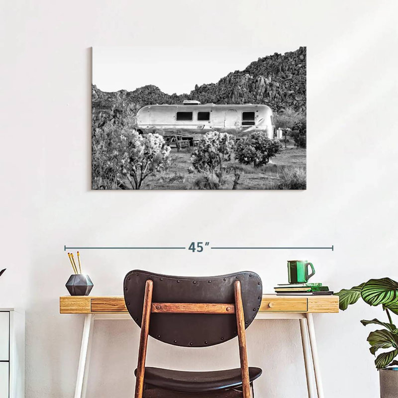 Mehar Black California - Airstream Life, 24" H x 36" W