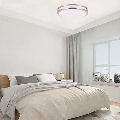 Shook LED Flush Mount Selectable Color Temperature Dimmable Ceiling Light