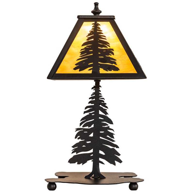 Rustic Lodge Table Lamp