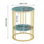 Table de bout Oshrit d'une hauteur de 24,25 po