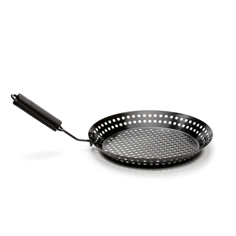 Outset Stainless Steel 12 Grill Skillet With Soft-grip Handle : Target