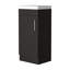Meuble-lavabo rectangulaire noir Wengue