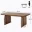 Table à thé de style moderne, table basse spacieuse, table d'ordinateur