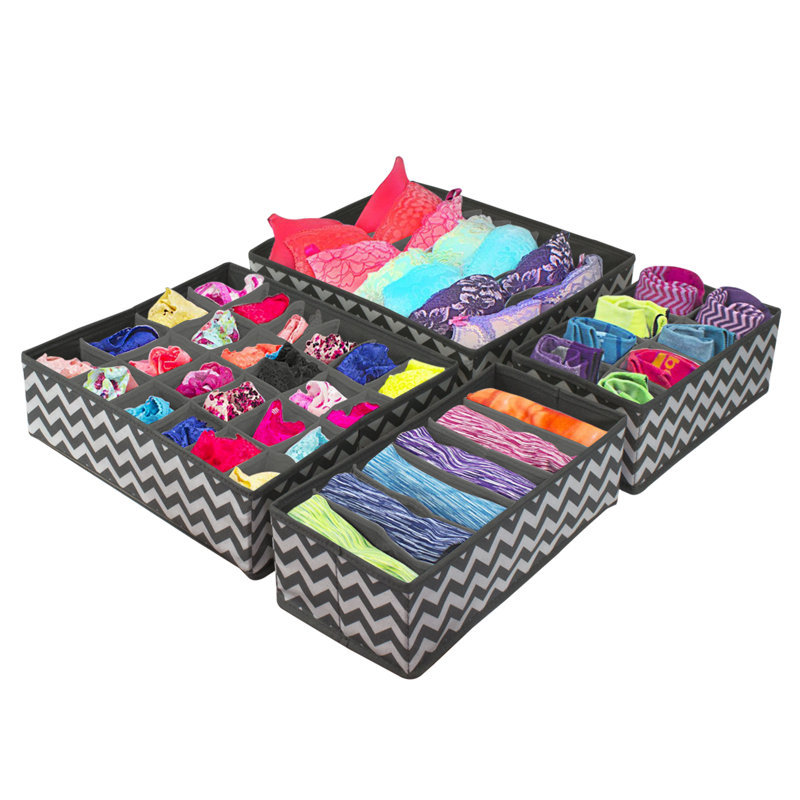 Rangement pliable sous le lit 4 pièces