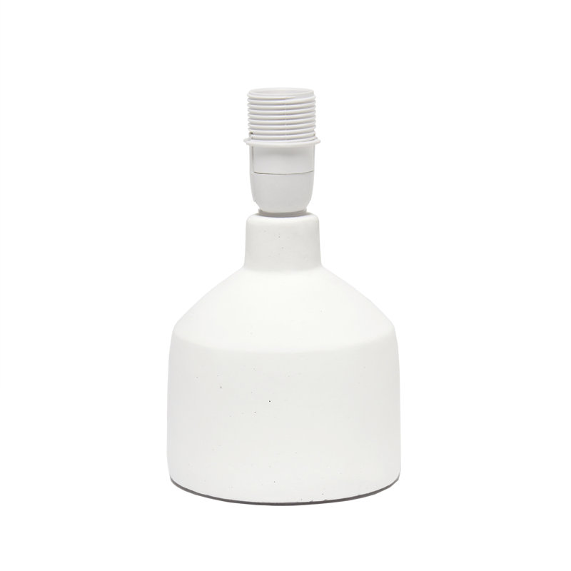 Adella Concrete Table Lamp, Off White