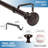 Gottlieb Steel Adjustable Single Curtain Rod-823841373-823841368