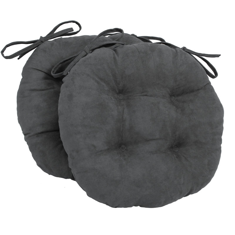 Coussin de chaise de salle à manger, Gris