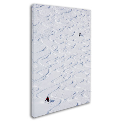 Ann 'Skiing' Photographic Print on Wrapped Canvas