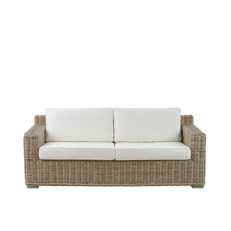 Miriana 194cm Wide Garden Sofa with Cushions