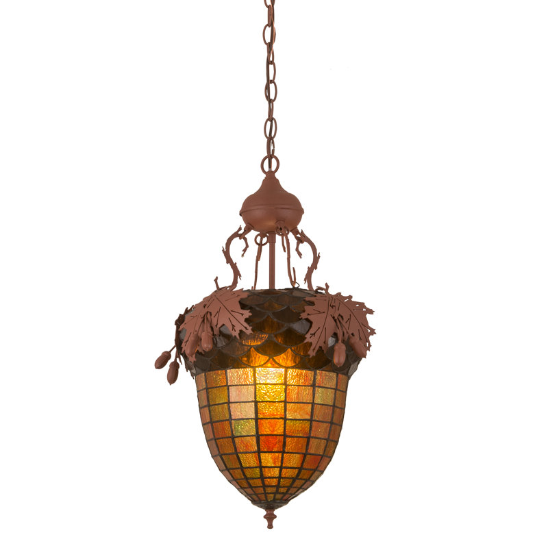 Luminaire suspendu 1 lumières simple urn Farnhill