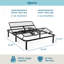 Lit réglable de base avec télécommande Hilversum de Wayfair Sleep-1948487096