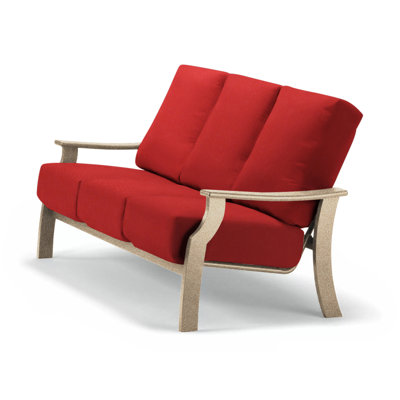St. Catherine 74'' Wide Patio Sofa with Cushions