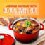 Four en fonte non-collant 5 qt nutrichef