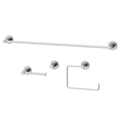Cass 4-Piece Bathroom Hardware Set