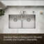Strive 29-1/2 In. Undermount Double-Bowl Kitchen Sink