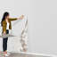 50x1000cm Self Adhesive Wallpaper, Peel and Stick XPE Foam Wall Sticker, Texture Wallpaper, Contact Paper for Living Room,Bedroom, Cupboard Furniture Stickers-122584609-122584611