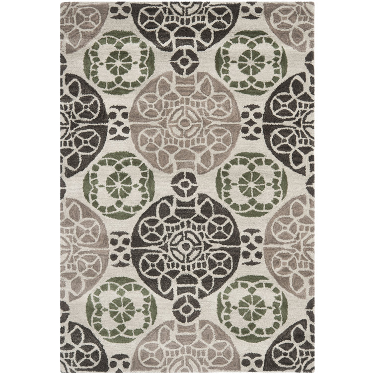 Mclean Wool Hand Woven Area Rug