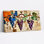 Abstrait vigne sur toile tendue sur toile tendue, ensemble de 1