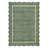 Scalloped Machine Washable Rug Non-Slip Bordered Floor Mats Non-Shedding Soft Low Pile Modern Accent Rugs for Living Room Bedroom Office-1292777949