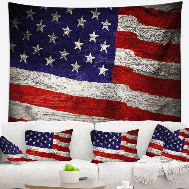 Polyester Tapestry, 78" H x 92" W