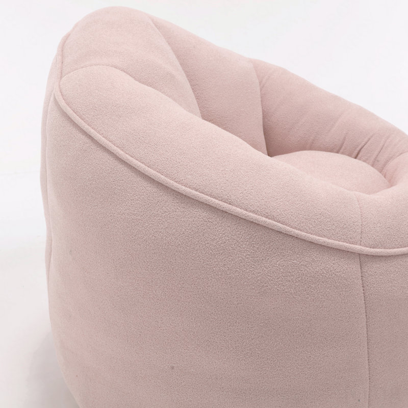 Fauteuil à billes Bedding, Pink Microfiber