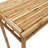 Aljandro 4 - Person Bamboo Patio Dining Set with Rectangular Table